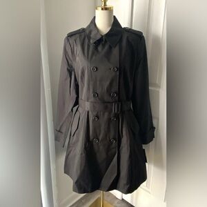 Lauren Ralph Lauren Double Breasted Belted Trench/Coat/ Jacket Woman's XL NWT